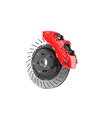 Street Performance Drilled and Slotted Brake Kit